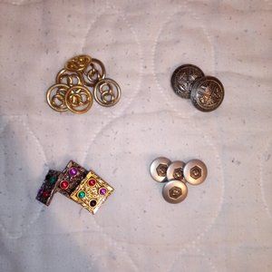 Vintage Button Sets Lot